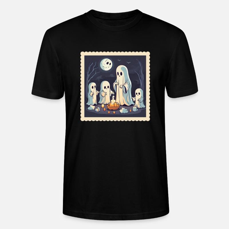 Ghosts ritual - T-shirt bio CRAFTER Stanley Stella Unisexe - noir