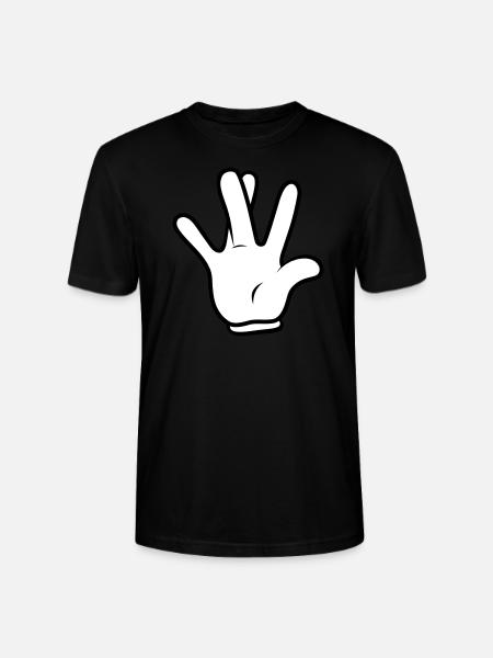 Comic Hand Westside - T-shirt bio CRAFTER Stanley Stella Unisexe - noir