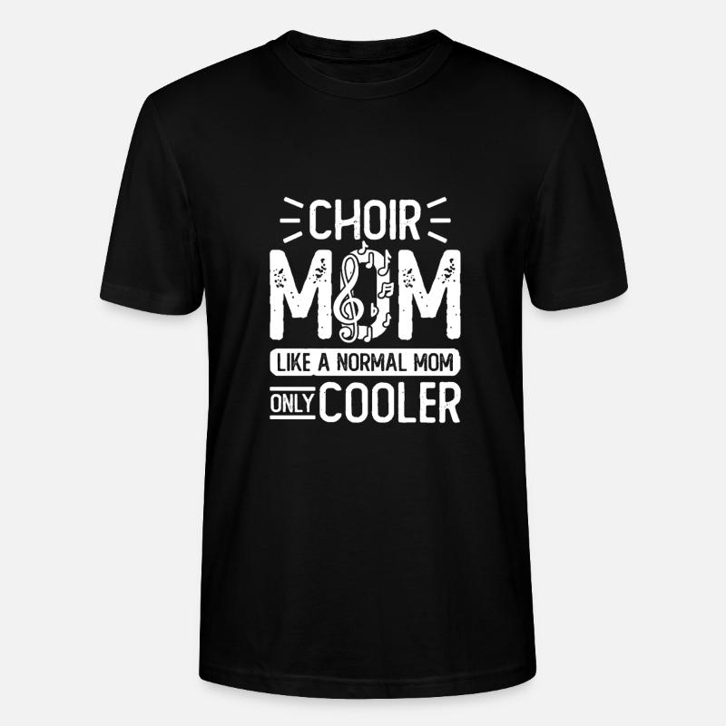 Coolste Mama Kirchenchor Design - Stanley/Stella Unisex Bio-T-Shirt CRAFTER - Schwarz
