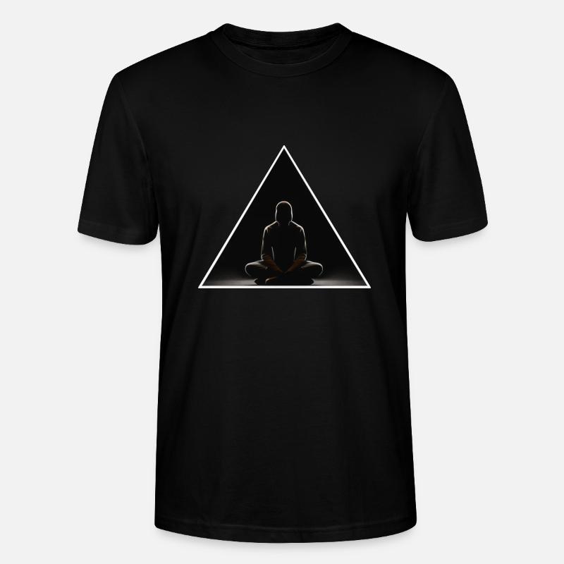 Triangle - Stanley/Stella Unisex Bio-T-Shirt CRAFTER - Schwarz