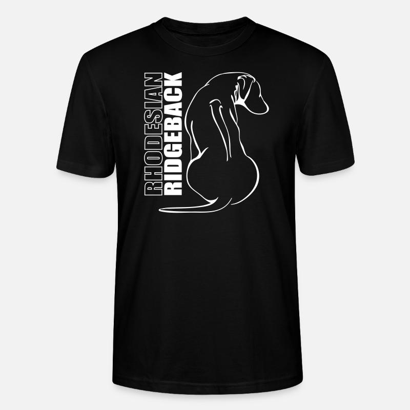 RHODESIAN RIDGEBACK PROFIL Wilsigns - Stanley/Stella Unisex Bio-T-Shirt CRAFTER - Schwarz