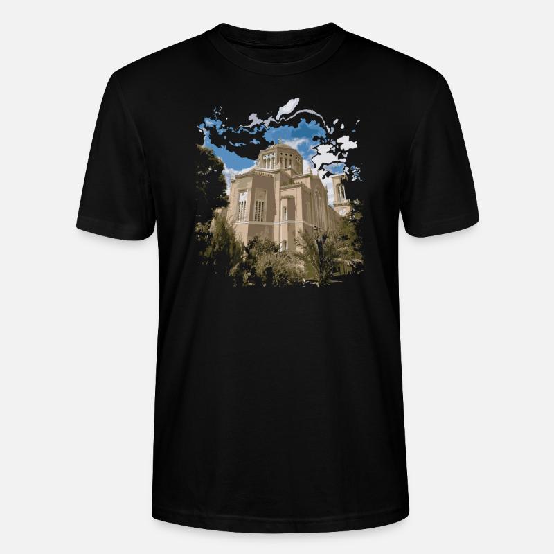 Hellas (Grèce) - T-shirt bio CRAFTER Stanley Stella Unisexe - noir