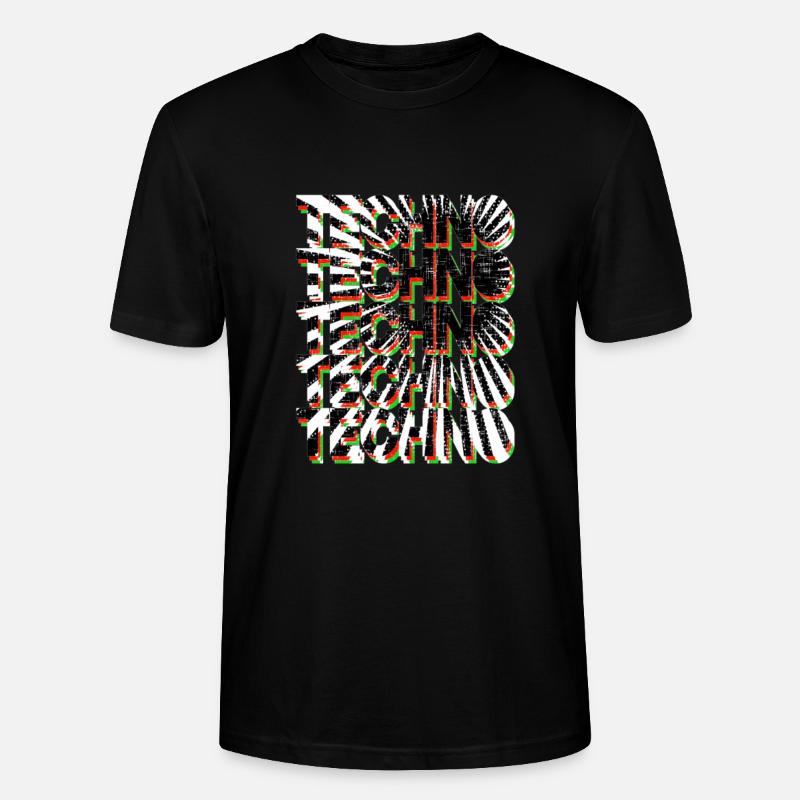 TECHNO TECHNO - T-shirt bio CRAFTER Stanley Stella Unisexe - noir