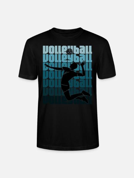 Sport volleyball man - Stanley/Stella CRAFTER Unisex Organic T-Shirt - black