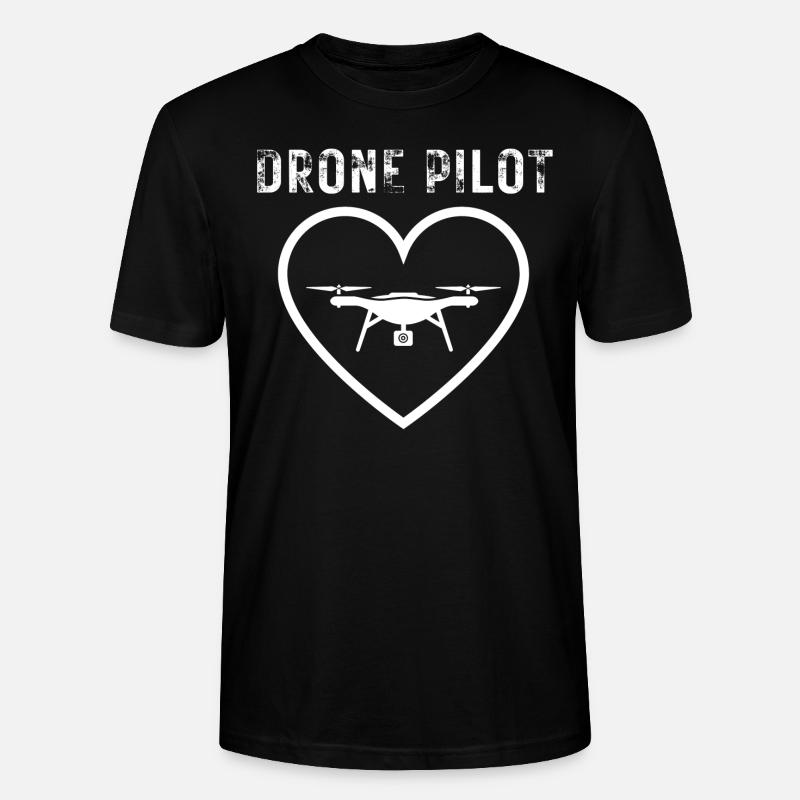 Drone Pilot - Stanley/Stella Unisex Bio-T-Shirt CRAFTER - Schwarz