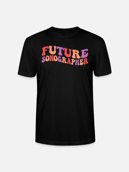 Ultrasound Diagnostics Study Sonography Student - Stanley/Stella CRAFTER Unisex Organic T-Shirt - black