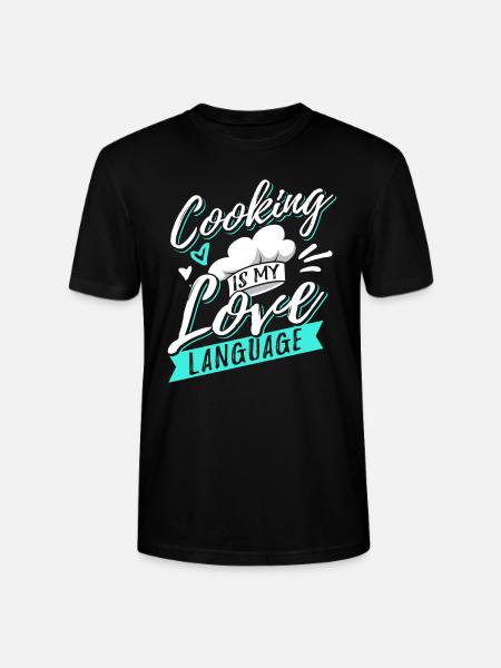 Cooking Chef Cook Funny Chef - Stanley/Stella CRAFTER Unisex Organic T-Shirt - black