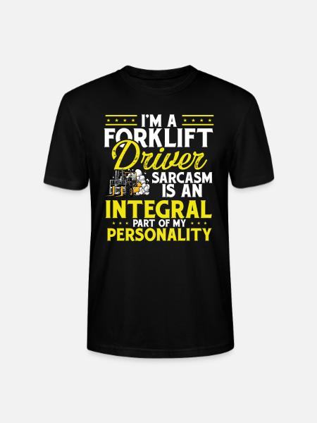 Gabelstaplerfahrer - Stanley/Stella Unisex Bio-T-Shirt CRAFTER - Schwarz