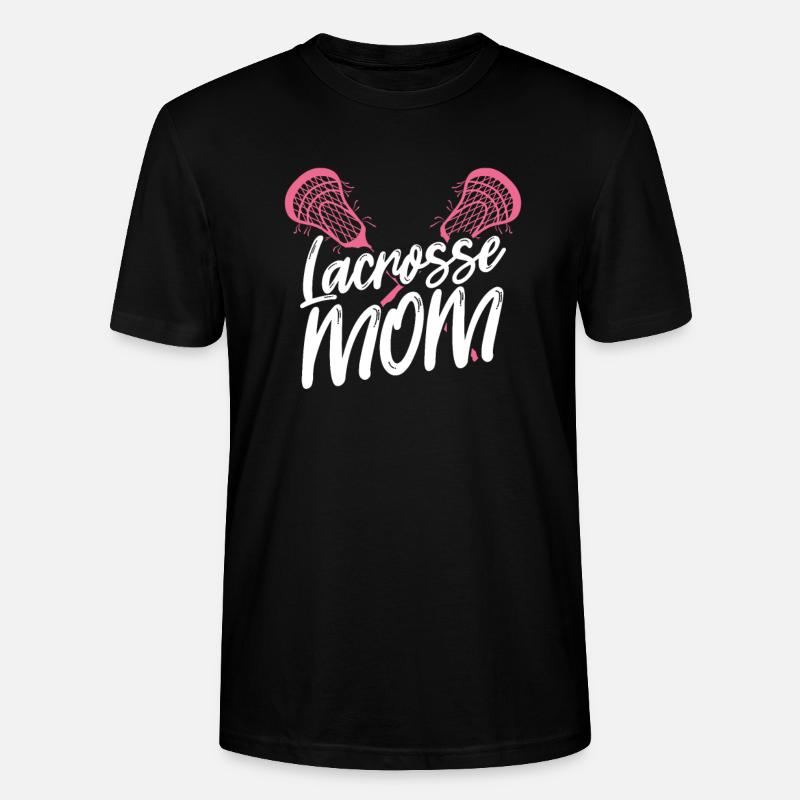 Lacrosse Mutter - Stanley/Stella Unisex Bio-T-Shirt CRAFTER - Schwarz