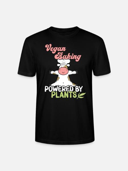 Powered by Plants - Stanley/Stella CRAFTER Unisex Organic T-Shirt - black