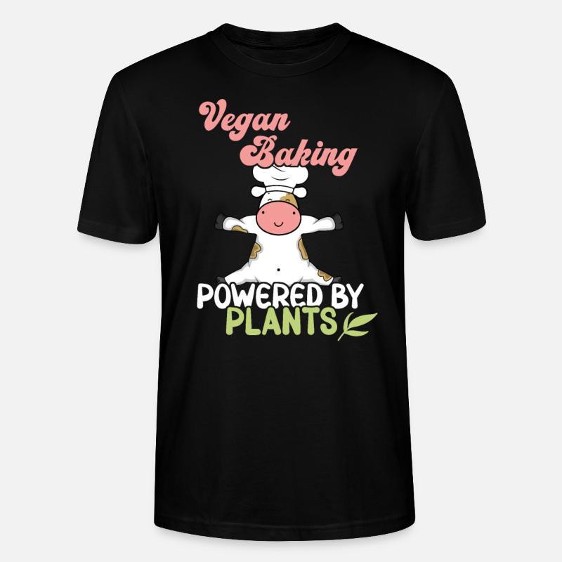 Powered by Plants - Stanley/Stella Unisex Bio-T-Shirt CRAFTER - Schwarz
