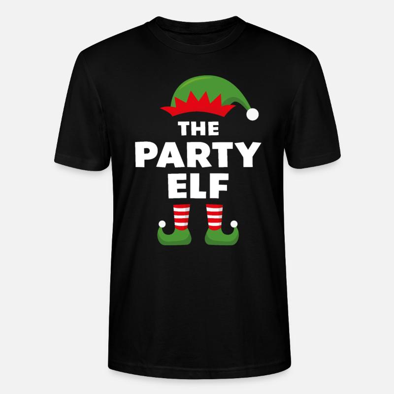 L’Elfe du Parti - T-shirt bio CRAFTER Stanley Stella Unisexe - noir