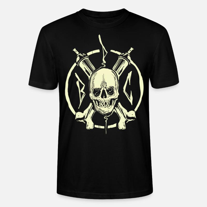 BPC_Braincans - Stanley/Stella Unisex Bio-T-Shirt CRAFTER - Schwarz