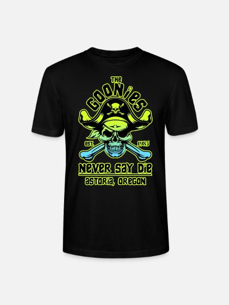 THE GOONIES 7 - Stanley/Stella CRAFTER Unisex Organic T-Shirt - black