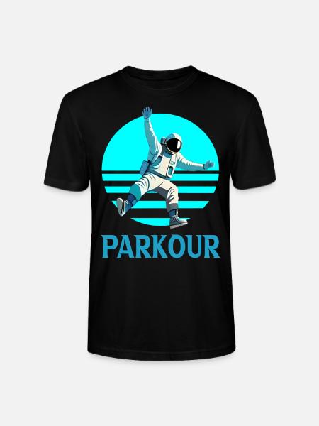 Parkour - Stanley/Stella Unisex Bio-T-Shirt CRAFTER - Schwarz