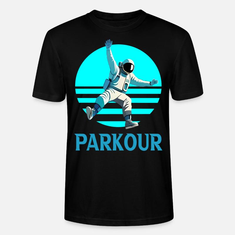 Parkour - Stanley/Stella Unisex Bio-T-Shirt CRAFTER - Schwarz
