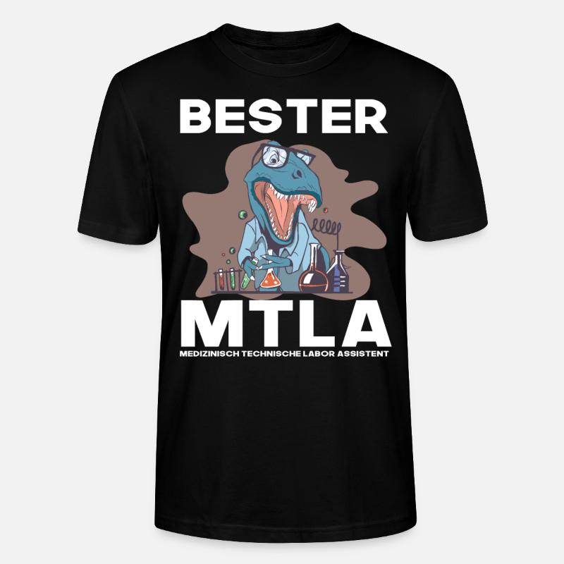 Bester MTLA, Labor assistent - Stanley/Stella Unisex Bio-T-Shirt CRAFTER - Schwarz