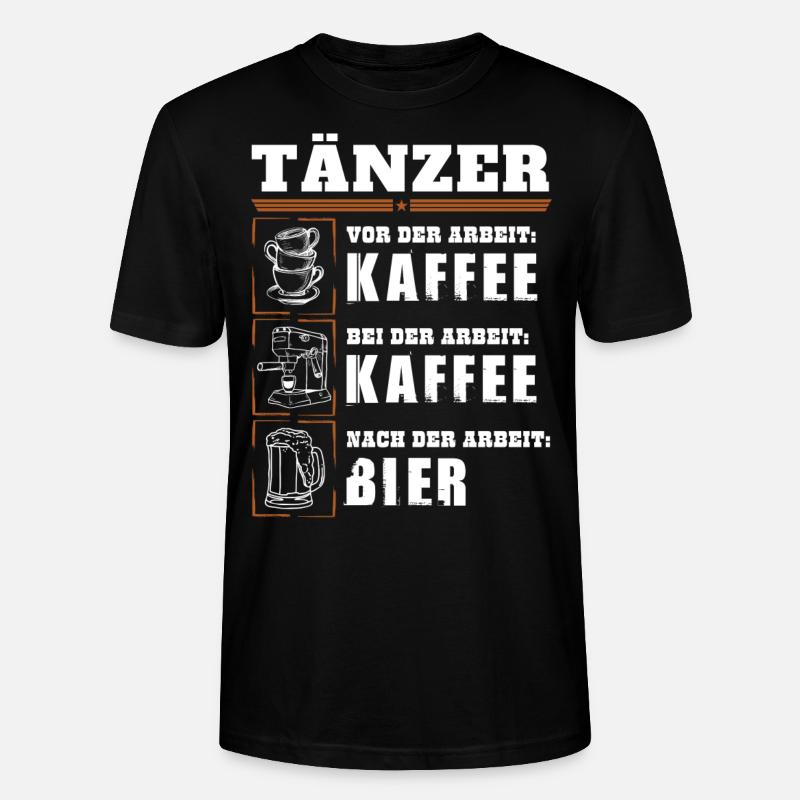 Mon quotidien de danseuse - T-shirt bio CRAFTER Stanley Stella Unisexe - noir