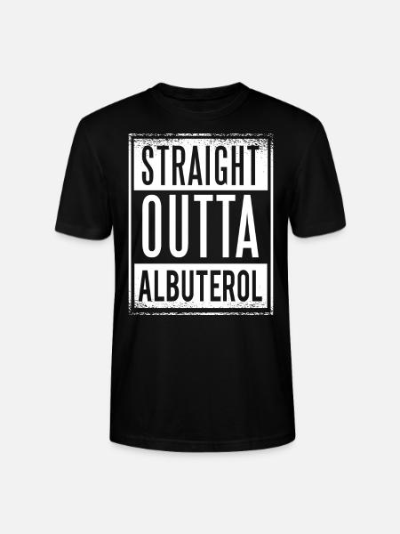 Asthma Strength: Without Albuterol - Stanley/Stella CRAFTER Unisex Organic T-Shirt - black