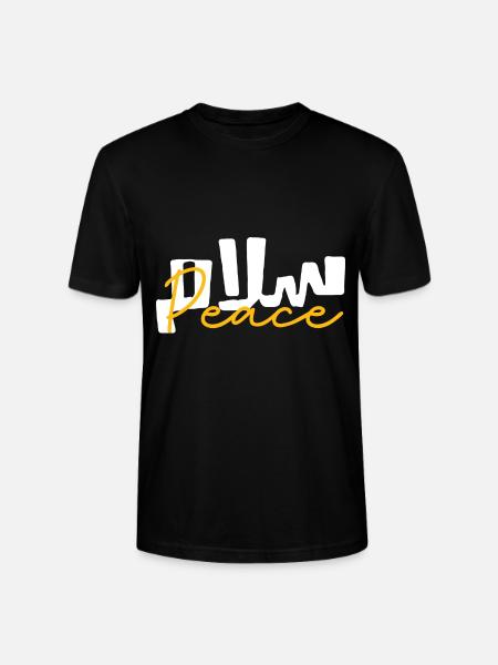 Salam Peace - Stanley/Stella CRAFTER Unisex Organic T-Shirt - black