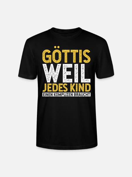 Götti Komplize - Stanley/Stella Unisex Bio-T-Shirt CRAFTER - Schwarz