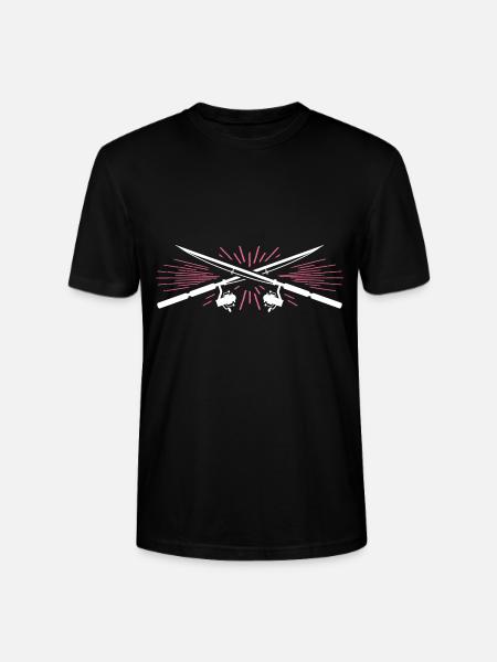 angling - Stanley/Stella CRAFTER Unisex Organic T-Shirt - black