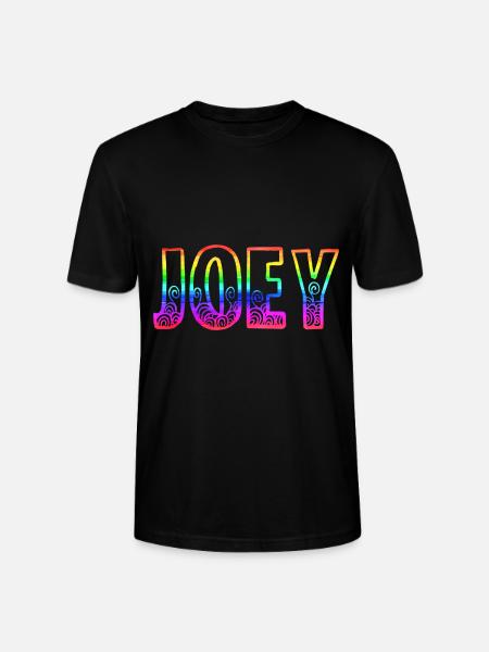 joey rs rainbow - Stanley/Stella CRAFTER Unisex Organic T-Shirt - black