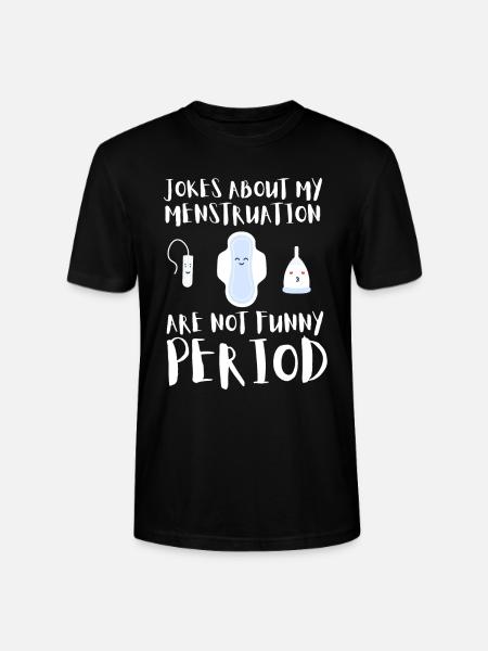PMDD Awareness Premenstrueel Syndroom Menstruatie - Stanley/Stella Uniseks bio-T-shirt CRAFTER - zwart