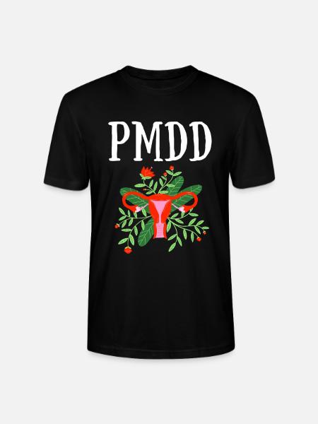 PMDD Awareness Premenstrueel Syndroom Menstruatie - Stanley/Stella Uniseks bio-T-shirt CRAFTER - zwart