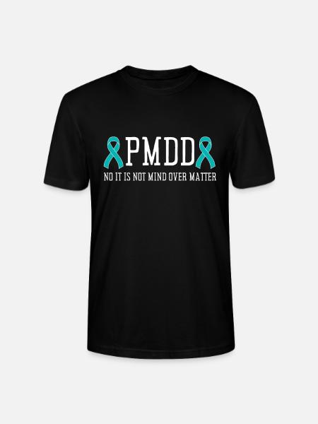 PMDD Awareness Præmenstruelt syndrom Menstruation - Stanley Stella CRAFTER unisex økologisk-T-shirt - sort