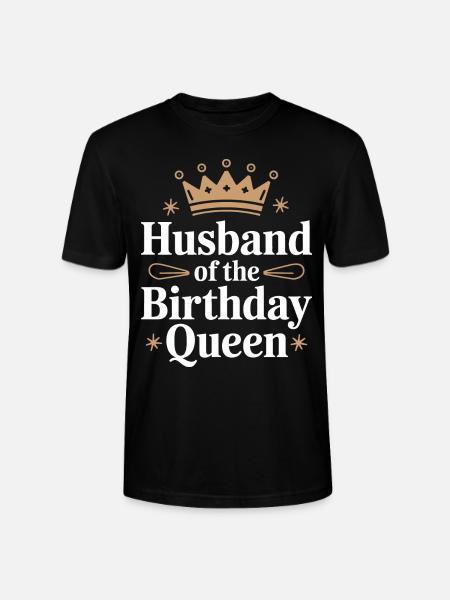 Husband, Spouse, Family, Wedding - Stanley/Stella CRAFTER Unisex Organic T-Shirt - black