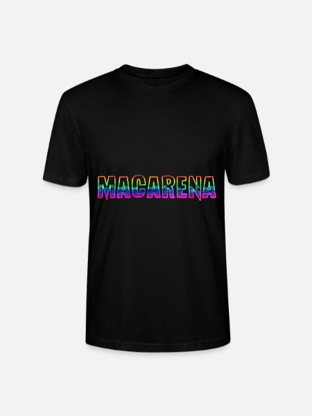 macarena rs rainbow - Stanley/Stella CRAFTER Unisex Organic T-Shirt - black