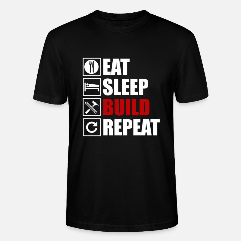Carpenter & Carpenter - Stanley/Stella CRAFTER Unisex Organic T-Shirt - black