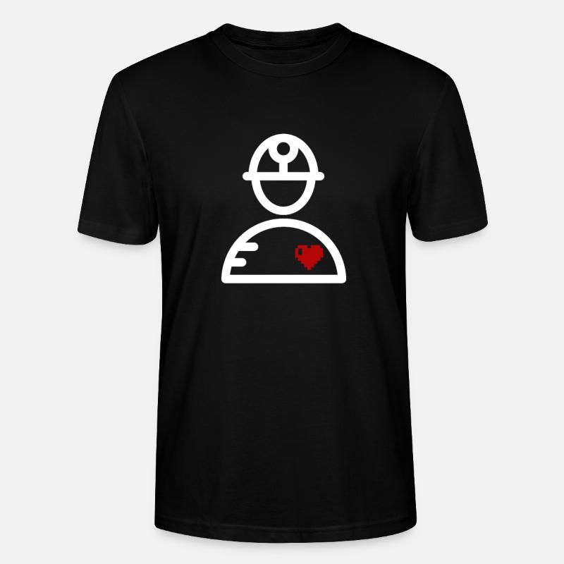 Bergmann - T-shirt bio CRAFTER Stanley Stella Unisexe - noir