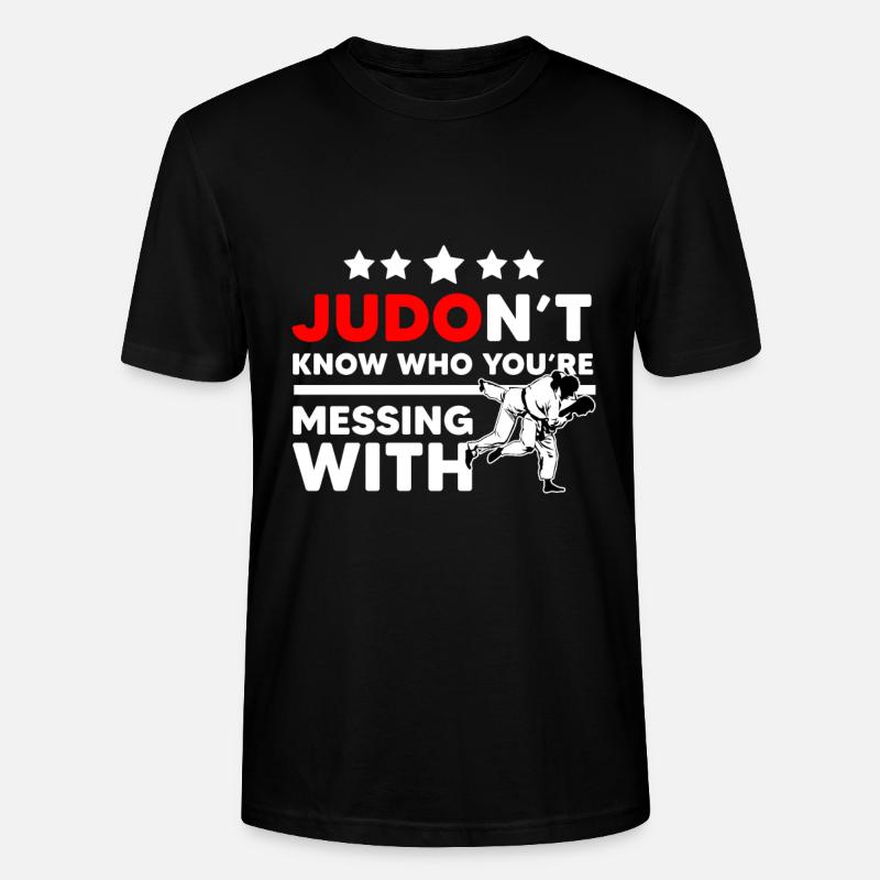Judo - Stanley/Stella Unisex Bio-T-Shirt CRAFTER - Schwarz