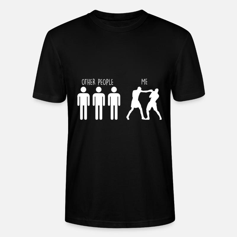 Boxen - Stanley/Stella Unisex Bio-T-Shirt CRAFTER - Schwarz