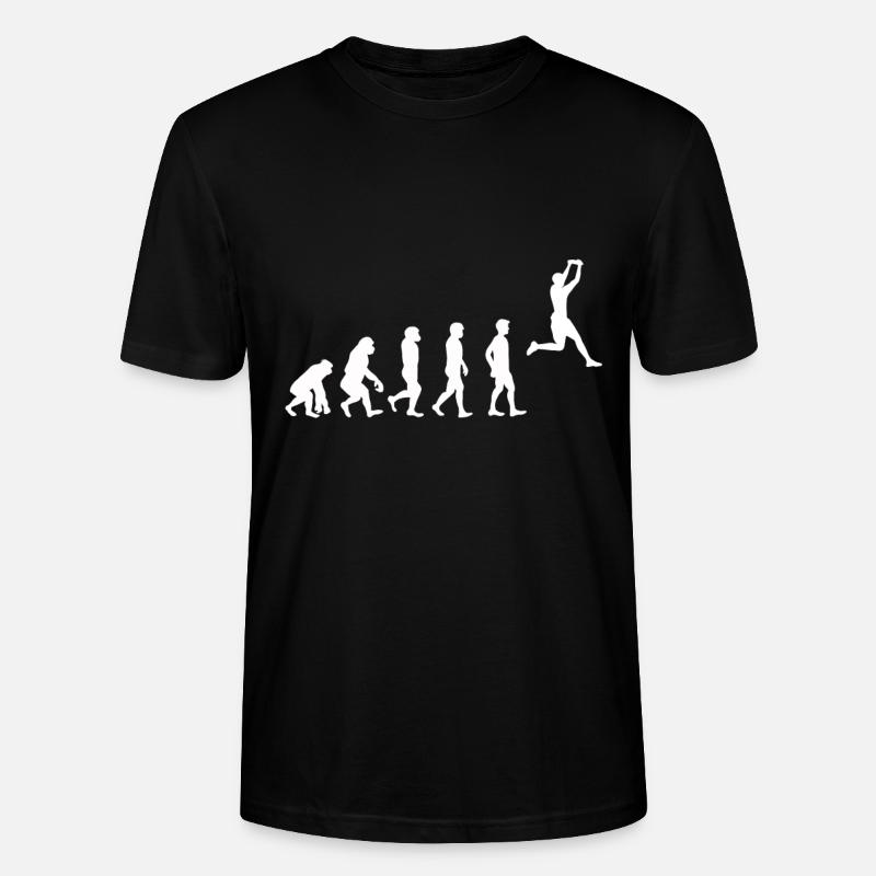 Evolution Ultimate Frisbee - T-shirt bio CRAFTER Stanley Stella Unisexe - noir