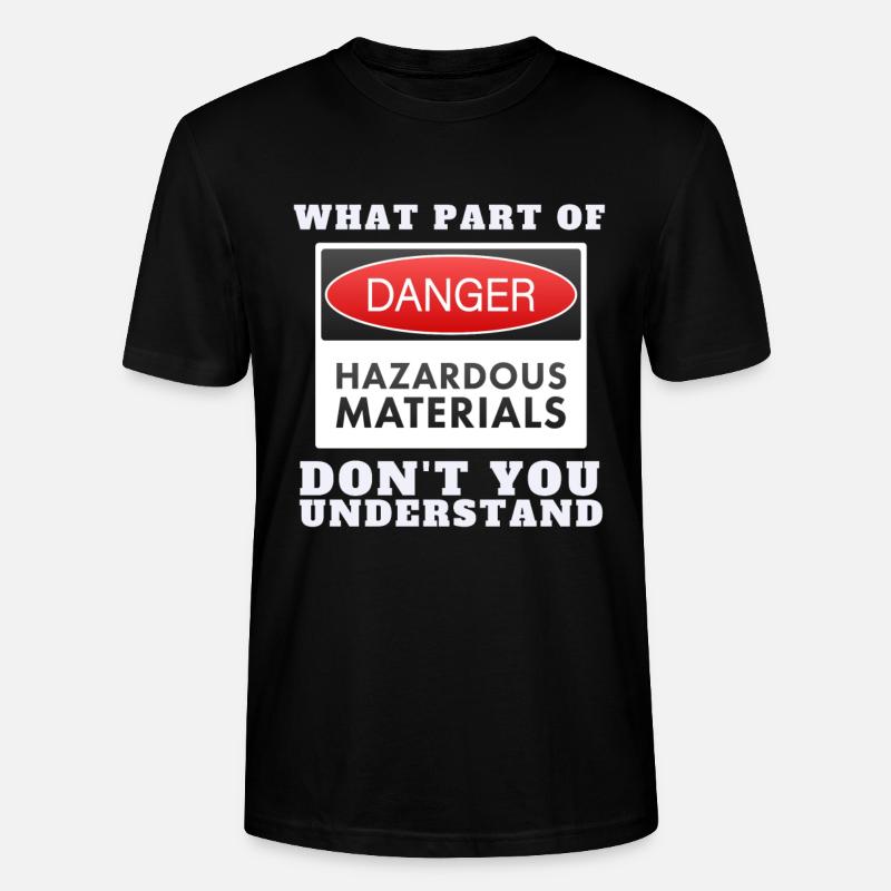 Uranium Fission Nuclear Engineering Theme - Stanley/Stella Unisex Bio-T-Shirt CRAFTER - Schwarz