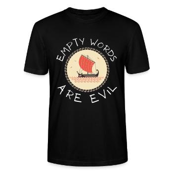 Greek Mythology Gods Ancient Greece - Stanley/Stella Unisex Bio-T-Shirt CRAFTER - Schwarz - Vorne - Alina (178cm) & Michal (187cm)
