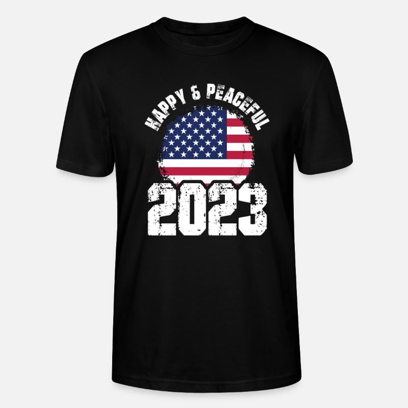 Liberté pour toute l’humanité - T-shirt bio CRAFTER Stanley Stella Unisexe - noir