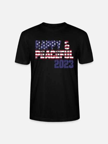 Freedom for All Humanity - Stanley/Stella CRAFTER Unisex Organic T-Shirt - black
