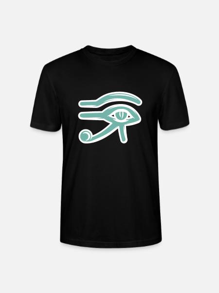 Hieroglyphics Egyptologist, Ancient Egyptian - Stanley/Stella CRAFTER Unisex Organic T-Shirt - black