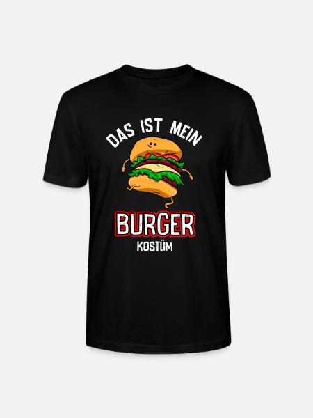 Karneval Kostüm Burger - Stanley/Stella Unisex Bio-T-Shirt CRAFTER - Schwarz