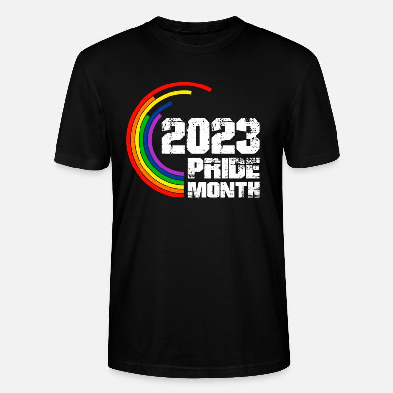 Pride 2023 LGBT Statement - Stanley/Stella Unisex Bio-T-Shirt CRAFTER - Schwarz
