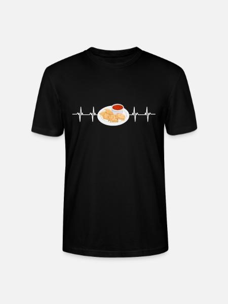 St. Louis Toasted Ravioli - Stanley/Stella CRAFTER Unisex Organic T-Shirt - black