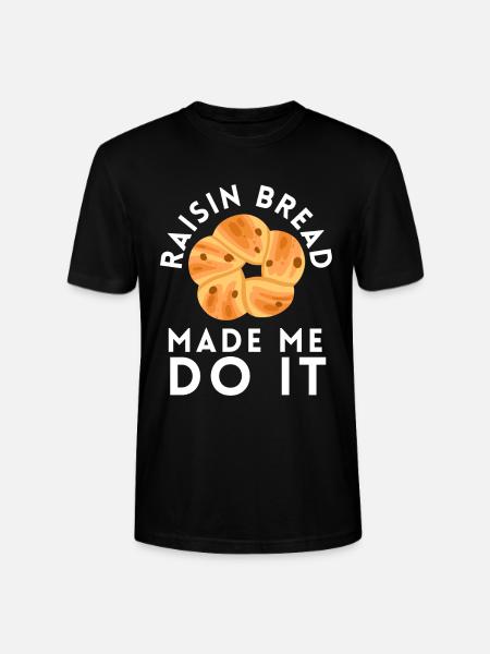 Baking Raisin Bread - Stanley/Stella Unisex Bio-T-Shirt CRAFTER - Schwarz