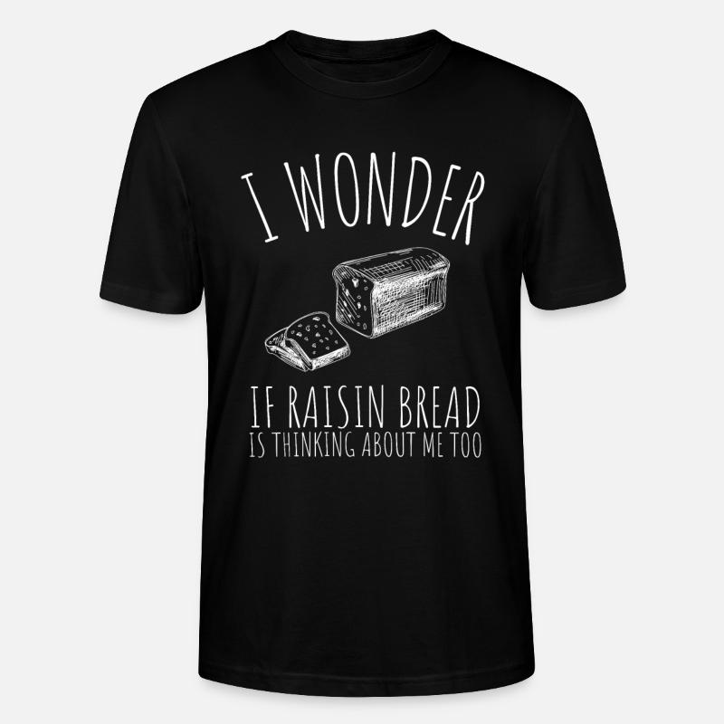 Baking Raisin Bread - Stanley/Stella Unisex Bio-T-Shirt CRAFTER - Schwarz