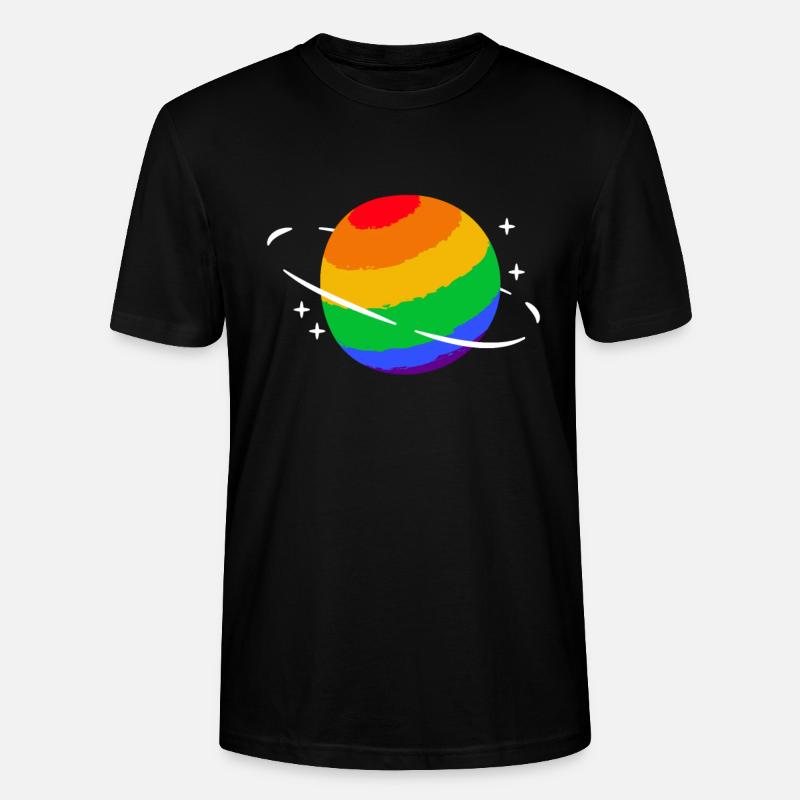 Fier LGBTQ. Opinion - T-shirt bio CRAFTER Stanley Stella Unisexe - noir