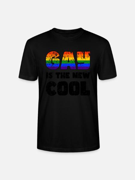 Fierté LGBTQ. Déclaration - T-shirt bio CRAFTER Stanley Stella Unisexe - noir