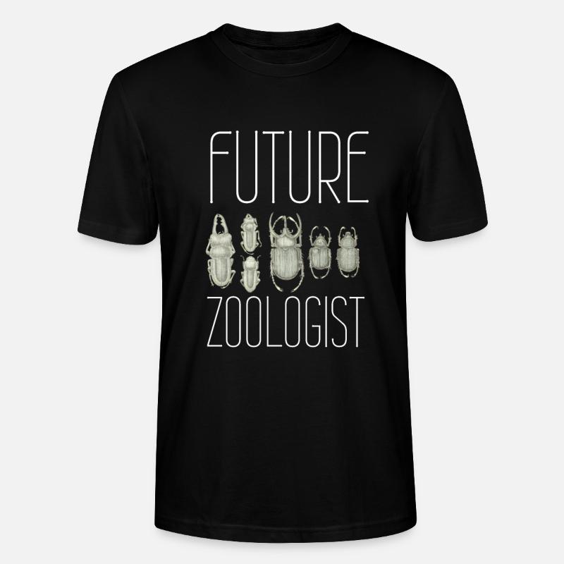 Future Zoologist Birthday Wildlife - T-shirt bio CRAFTER Stanley Stella Unisexe - noir